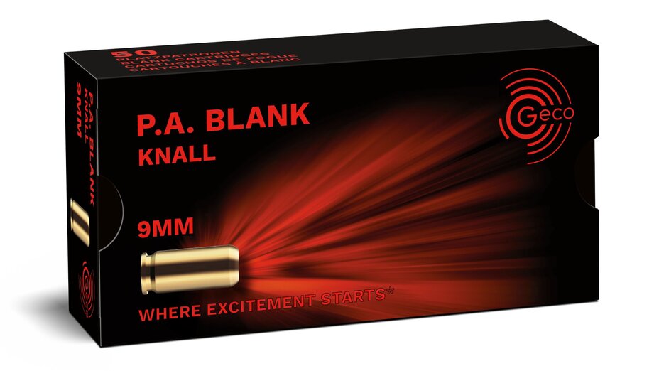 GECO Platzpatronen 9 mm PA Knall