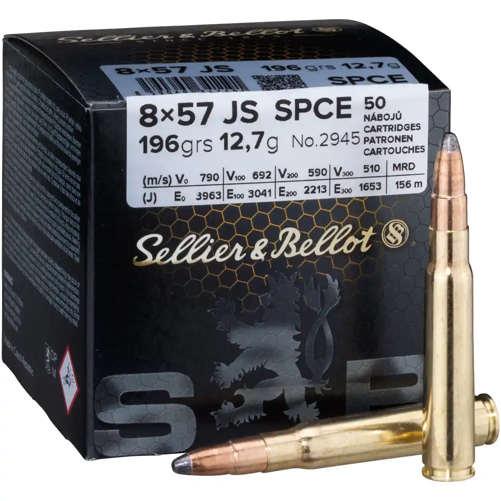 Sellier & Bellot 8x57 IS Teilmantel CE 12,7g/196grs.