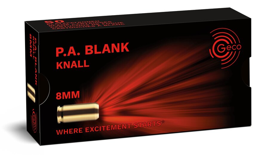 GECO 8mm Blank Platzpatronen
