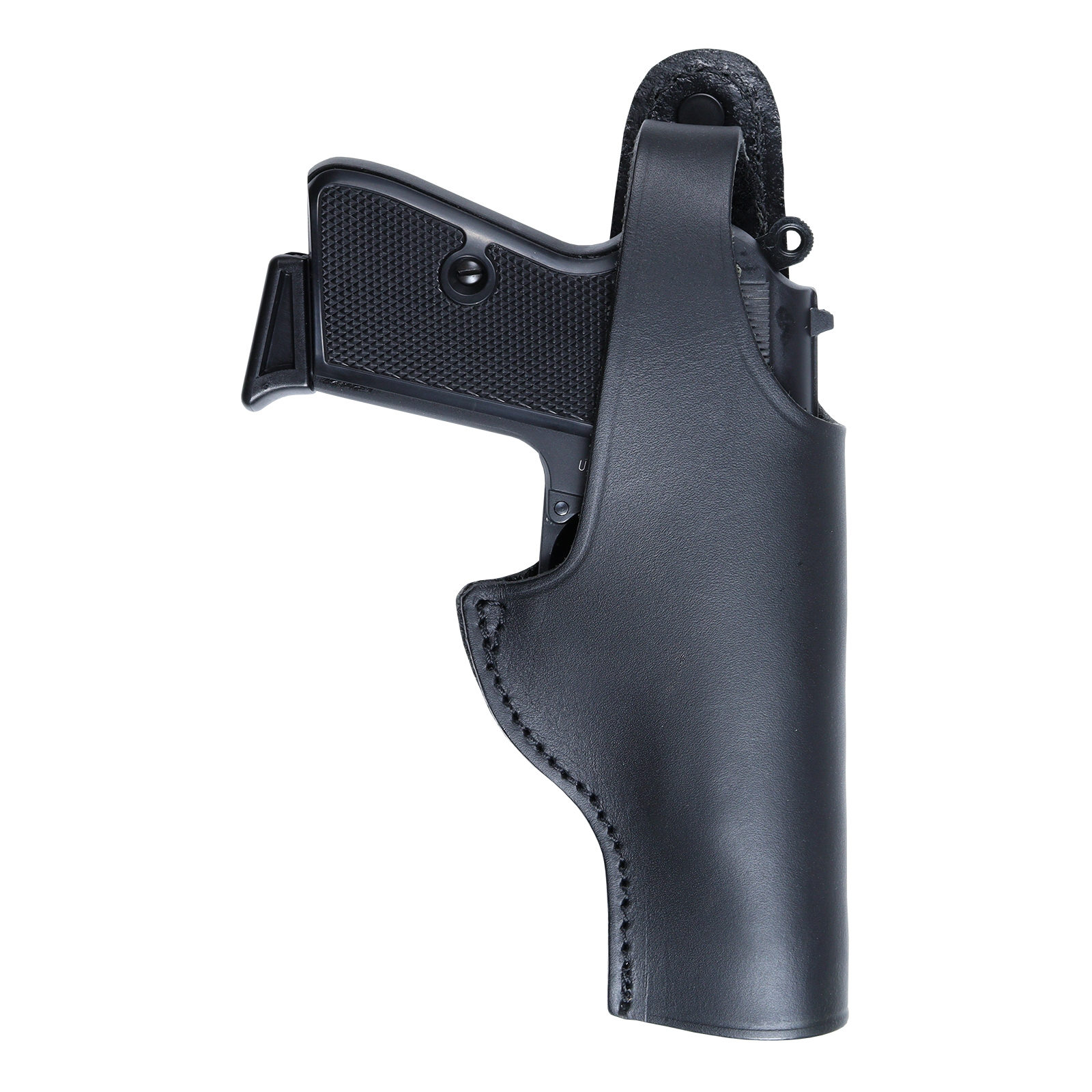 AKAH Gürtelholster ESCORT (Leder) für Gaspistolen