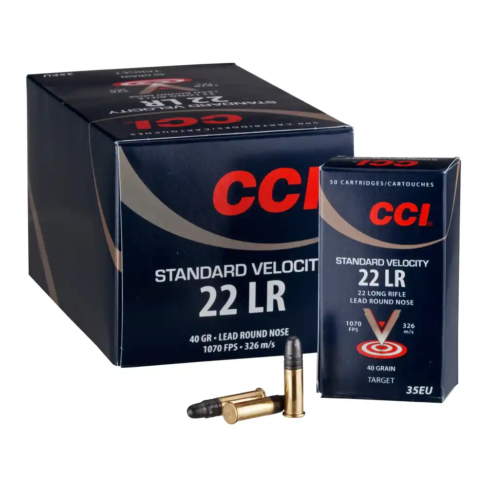 CCI .22 lfb. Standard Velocity 2,6g/40grs. CCI .22 lfb. Standard Velocity 2,6g/40grs.
