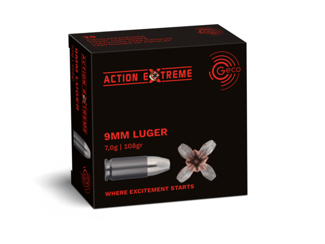 GECO 9mm Luger Action Extreme 7,0g/108gr
