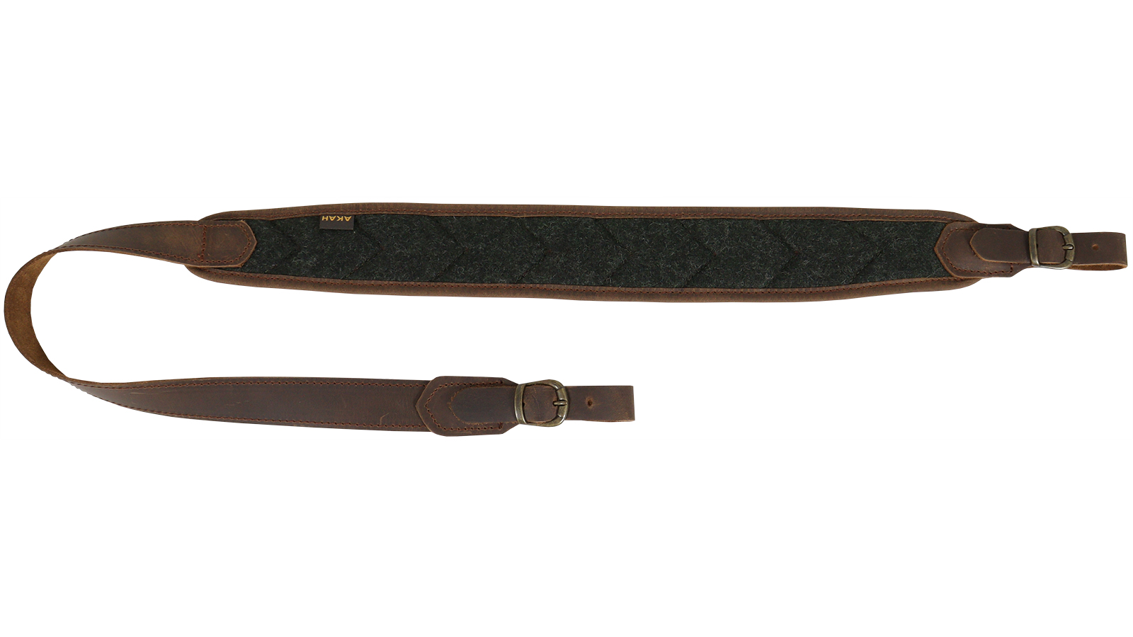 AKAH Gewehrriemen Buffalo Ranger Leder mit gesteppter Polsterung AKAH Gewehrriemen Buffalo Ranger Leder mit gesteppter Polsterung
