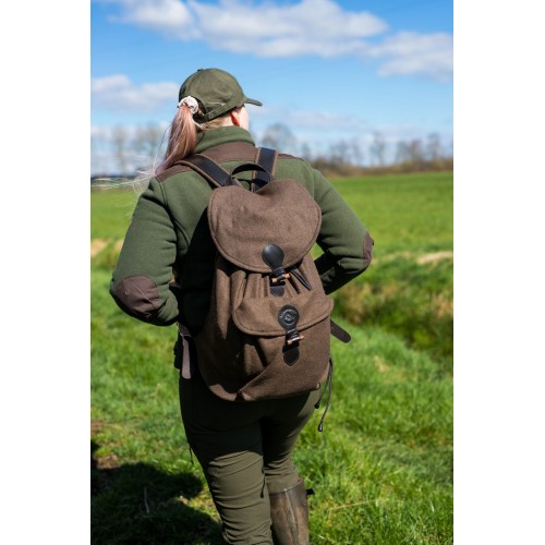 Farm-Land lautloser Jagd Rucksack Bradford braun