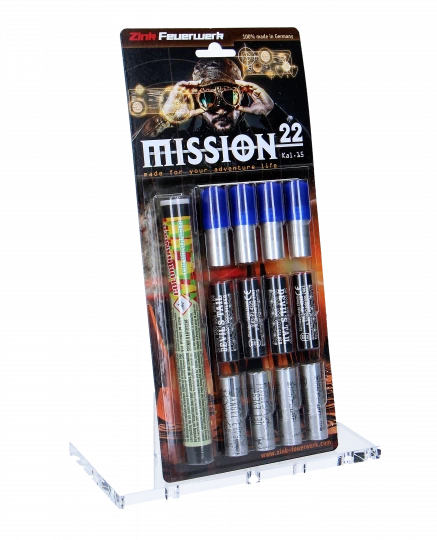 Zink Mission 22 Sort. 15mm