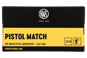 RWS .22 L.r. Pistol Match