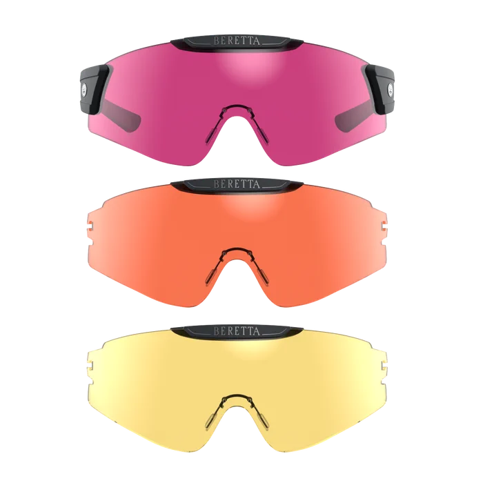 Beretta Schießbrille InterMask Yellow & Magenta & Orange