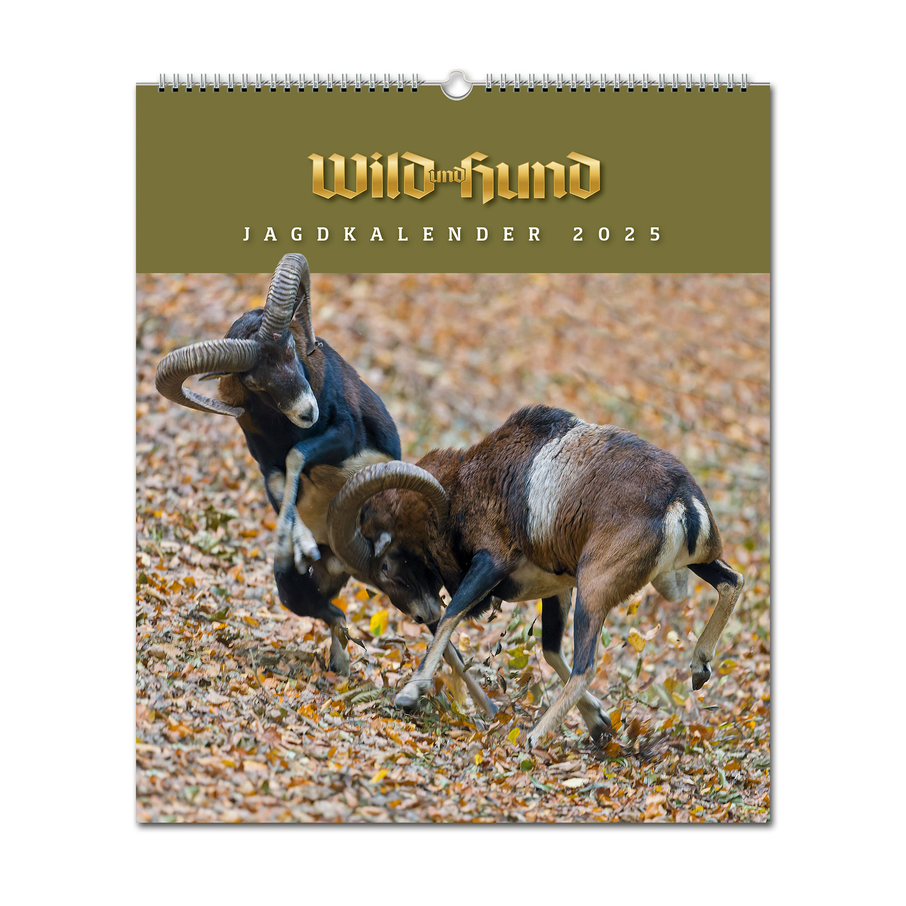 WILD UND HUND Edition: Jagdkalender Wandvariante 2025
