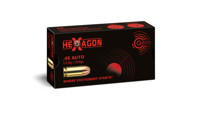GECO .45 ACP Hexagon