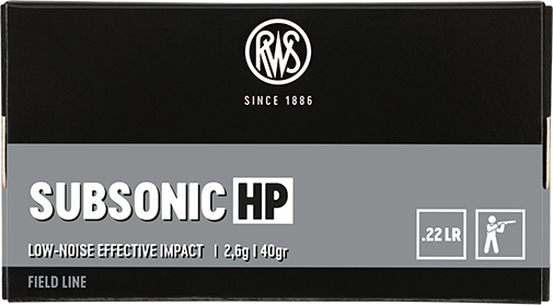 RWS .22 L.r. Subsonic HP
