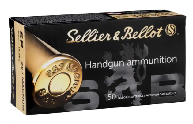 Sellier & Bellot .357 Mag. Teilmantel 10,2/158grs.