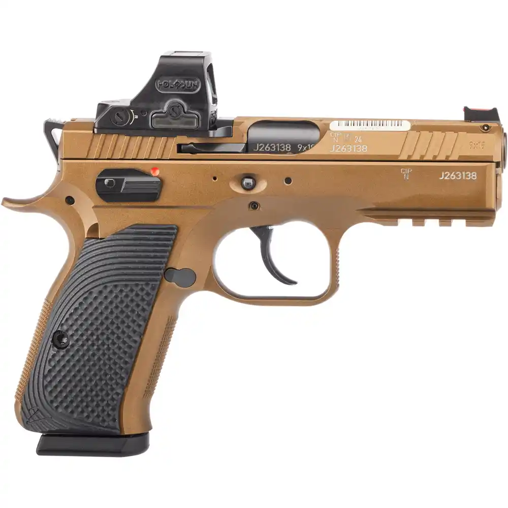CZ Shadow 2 Compact Bronze OR mit Holosun HE508T Red-Dot CZ Shadow 2 Compact Bronze OR mit Holosun HE508T Red-Dot