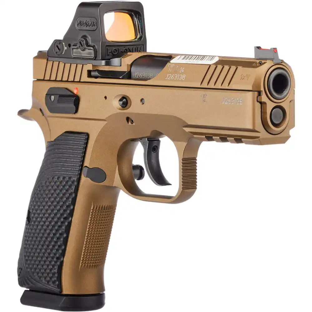 CZ Shadow 2 Compact Bronze OR mit Holosun HE508T Red-Dot CZ Shadow 2 Compact Bronze OR mit Holosun HE508T Red-Dot