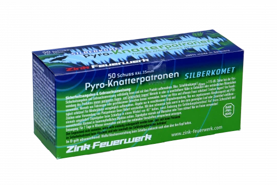 Zink Knatterpatronen m. Schweif, 50er