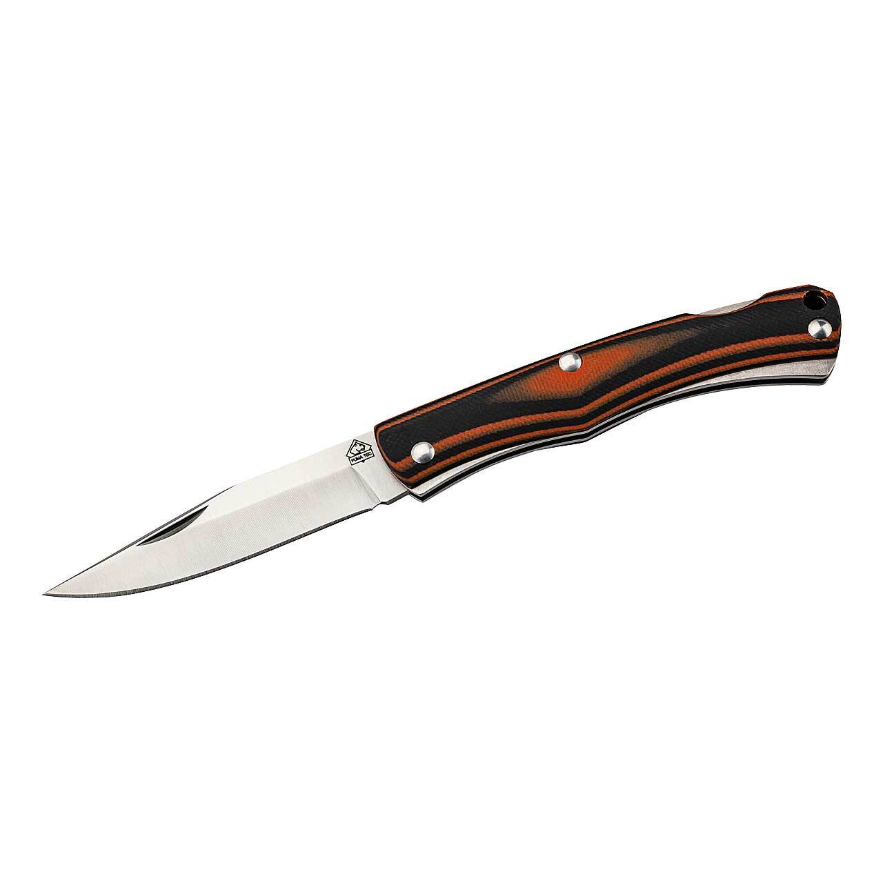 Puma TEC Taschenmesser, G10, orange/schwarz