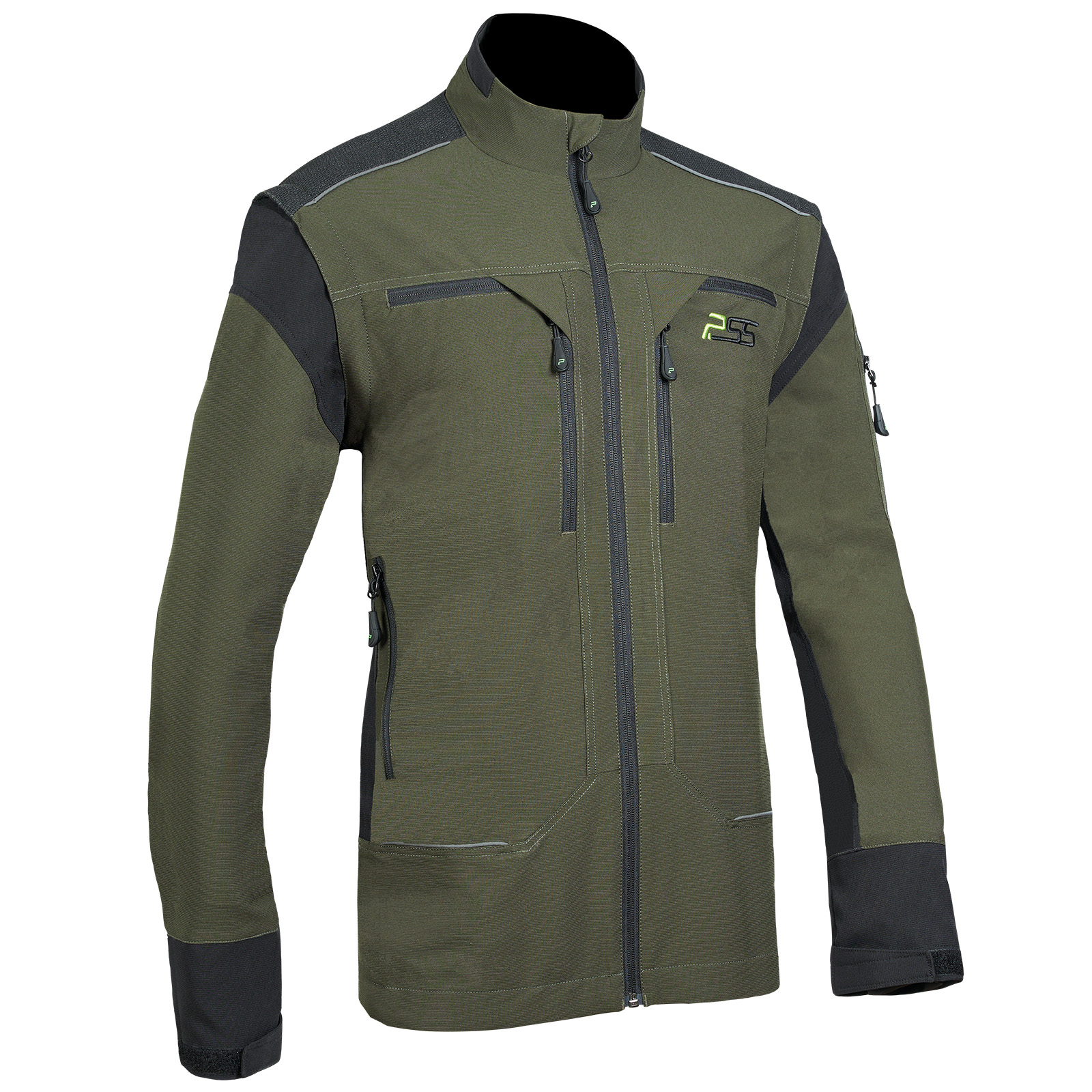 PSS X-treme Vario Funktionsjacke grün/schwarz
