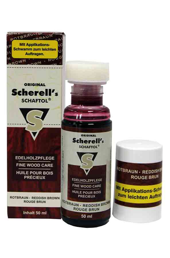 Original Scherell´s SCHAFTOL rotbraun 50ml  