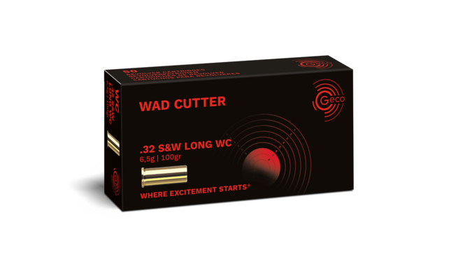 GECO .32 S&W long LWC 100gr