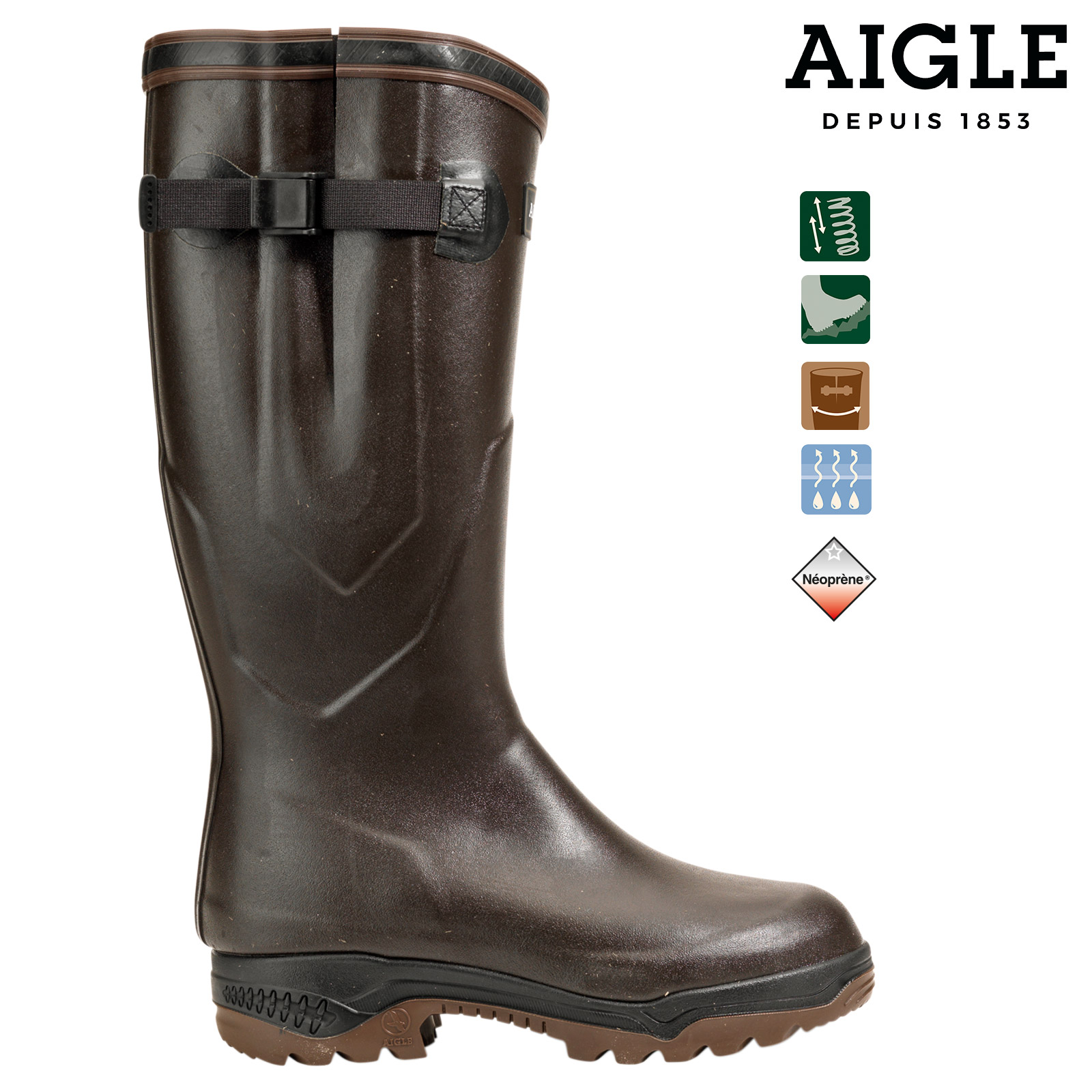 AIGLE PARCOURS® 2 Iso braun