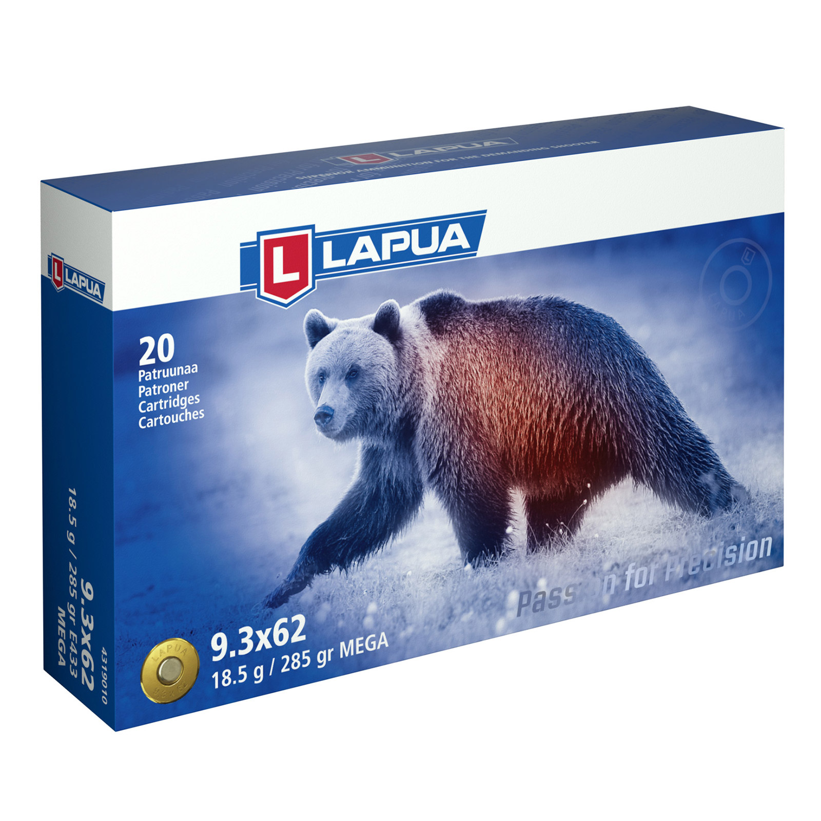 Lapua 9,3x62 Mega 18,5g
