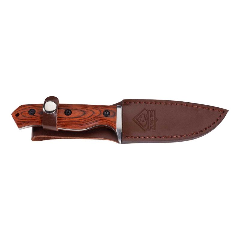 Puma TEC Gürtelmesser, Pakkaholz