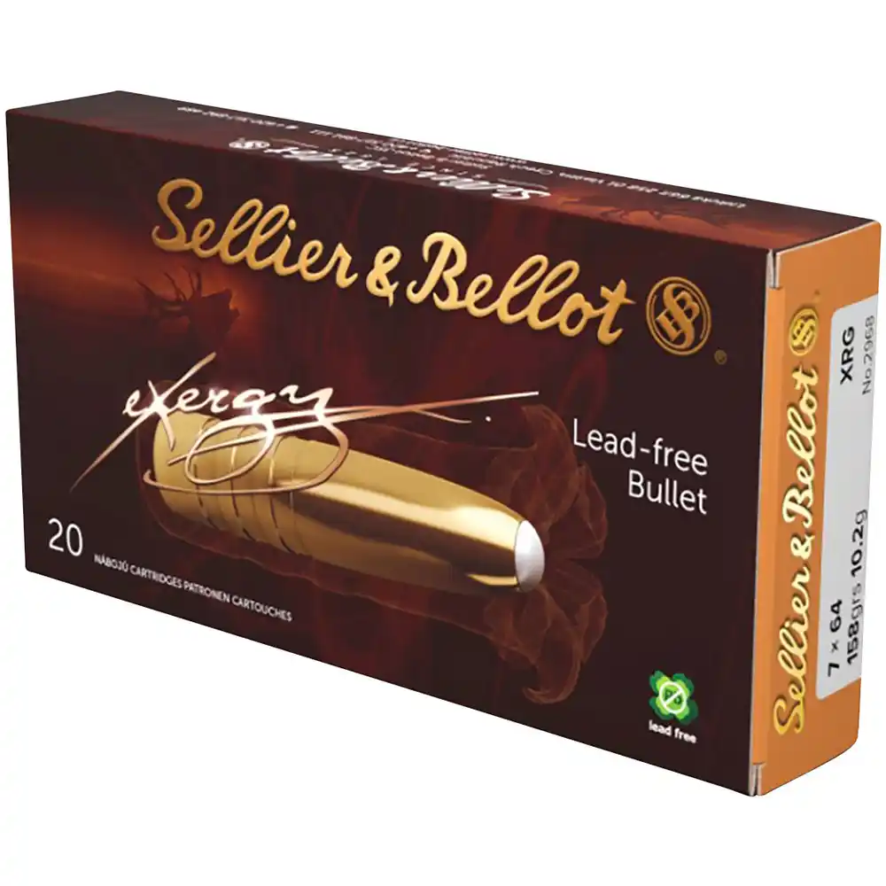 Sellier & Bellot 7x64 eXergy bleifrei 10,2g/158grs.