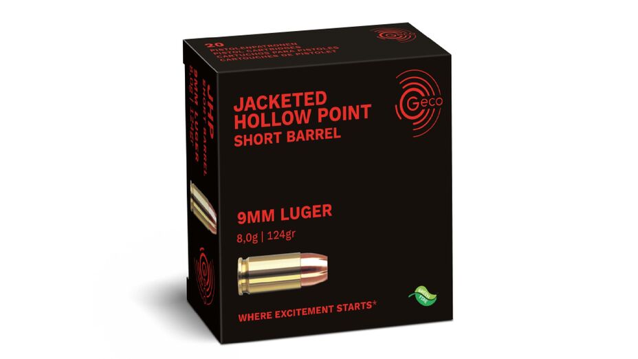 GECO 9mm Luger Jacketed Hollow Point 8,0g/124gr