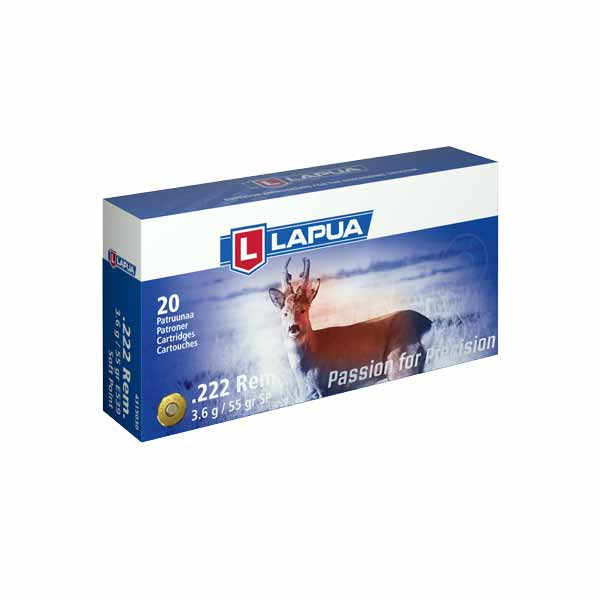 Lapua .222 Remington TM 3,6g