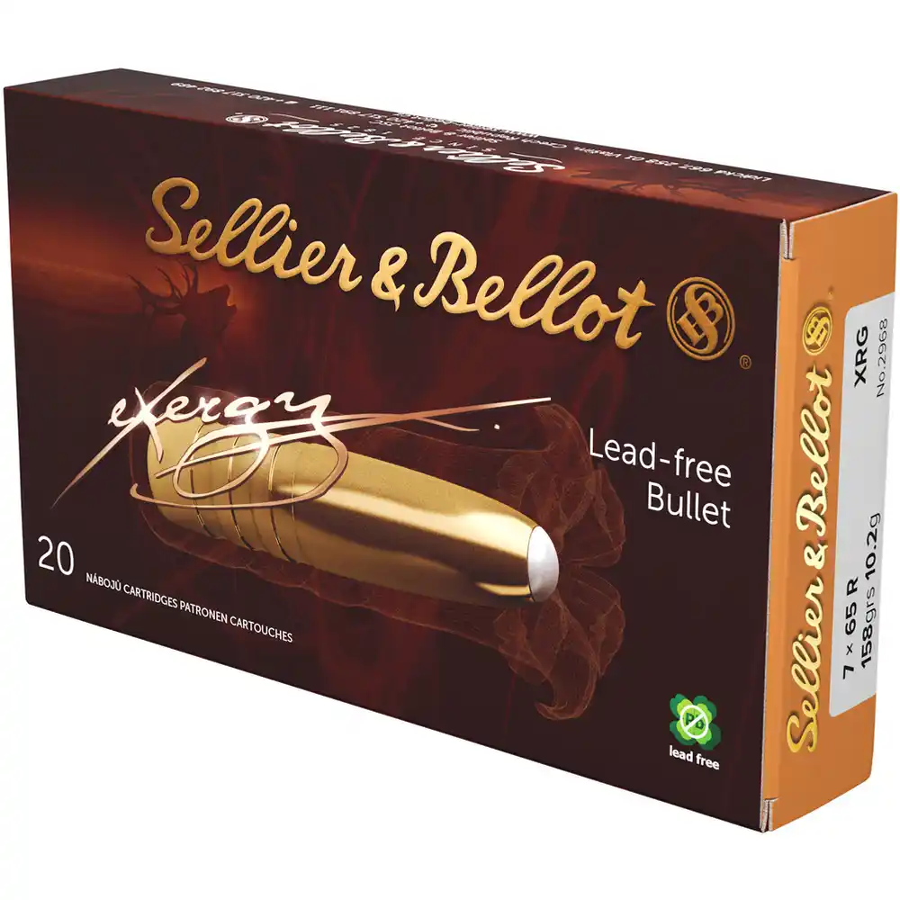 Sellier & Bellot 7x65R eXergy bleifrei 10,2g/158grs.  