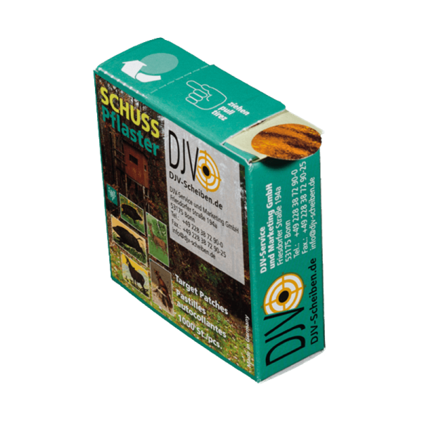 Schusspflaster für DJV-Wildscheibe Nr. 3 (Fuchs) Schusspflaster für DJV-Wildscheibe Nr. 3 (Fuchs)