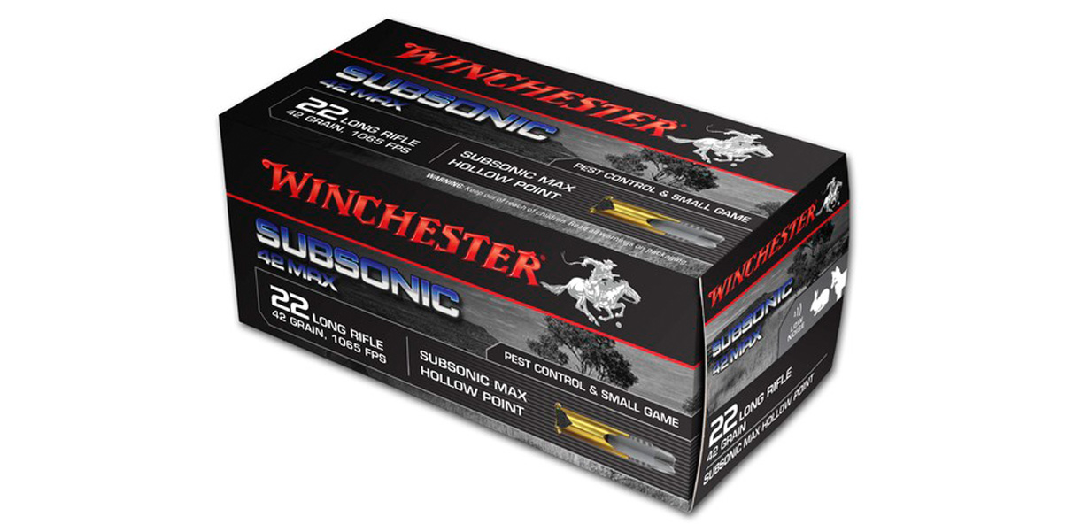 WINCHESTER .22LR Subsonic Hollow Point WINCHESTER .22LR Subsonic Hollow Point