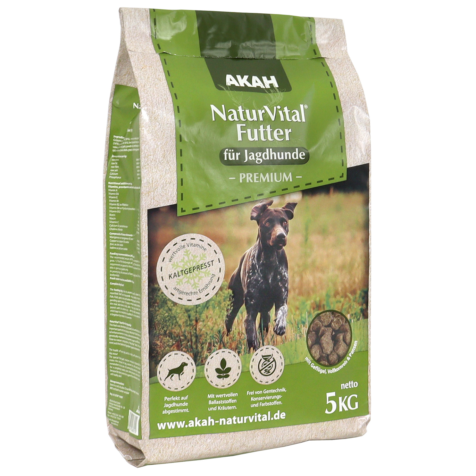 AKAH NaturVital® PREMIUM Hundefutter 5kg