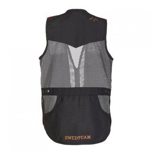Swedteam Herren Schießwesteste Ultra Black