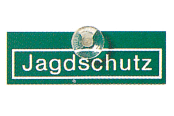 Autoschild "Jagdschutz" Autoschild "Jagdschutz"