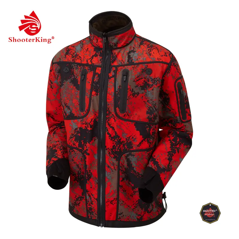 ShooterKing Forest Mist wendbare Softshell Jacke 