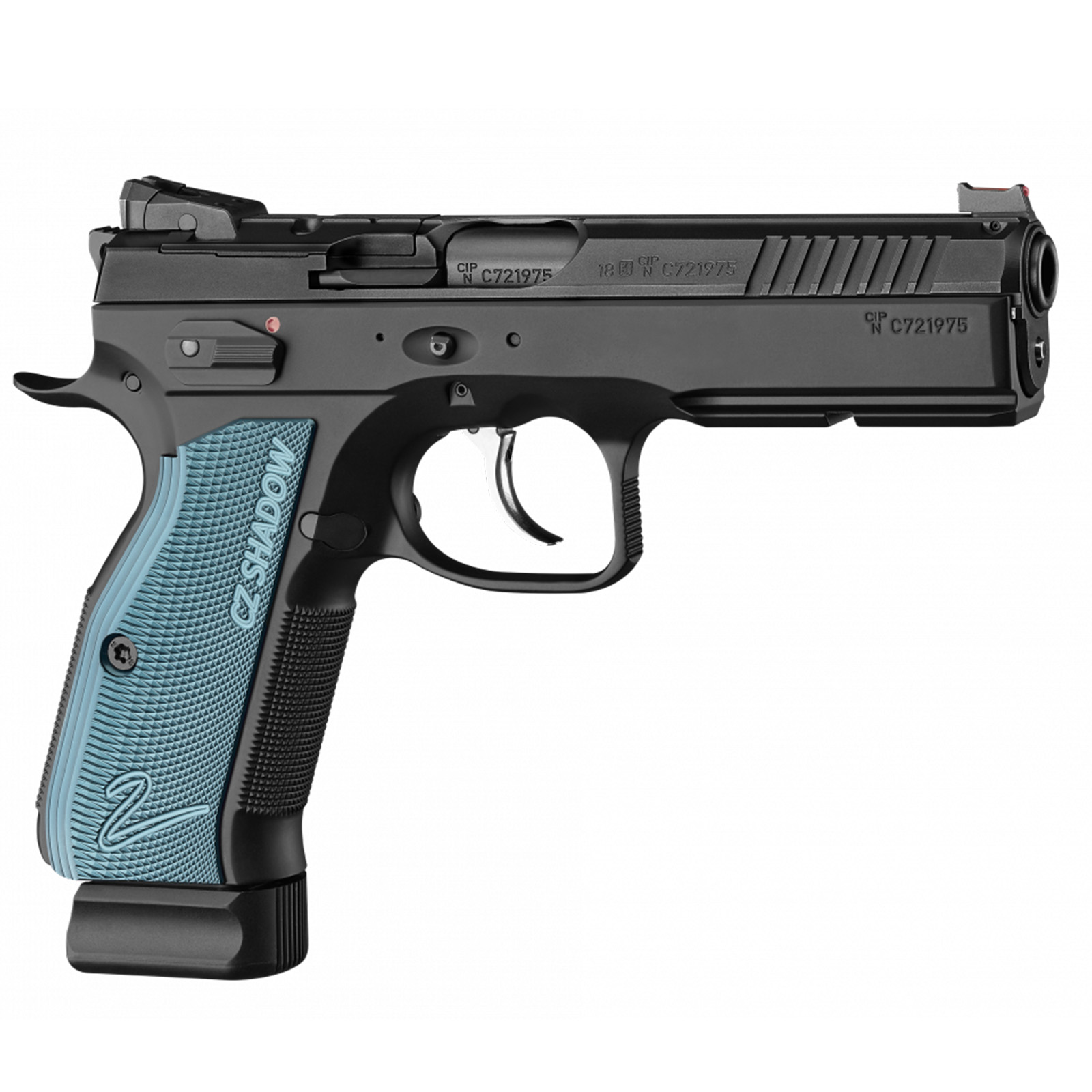 CZ 75 Shadow 2 Black Poly Optic Ready