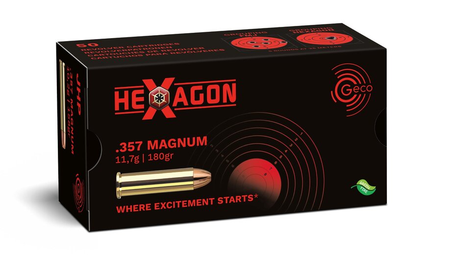 GECO .357 Magnum Hexagon 11,7g/180gr