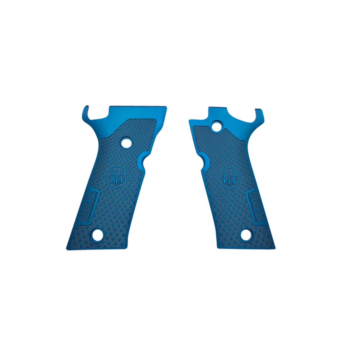 Beretta Aluminiumgriffschalen für 92X Performance, blau
