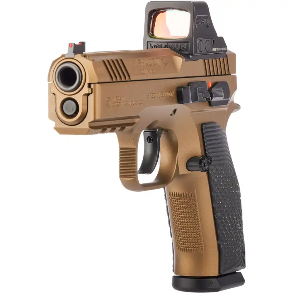 CZ Shadow 2 Compact Bronze OR mit Holosun HE508T Red-Dot CZ Shadow 2 Compact Bronze OR mit Holosun HE508T Red-Dot