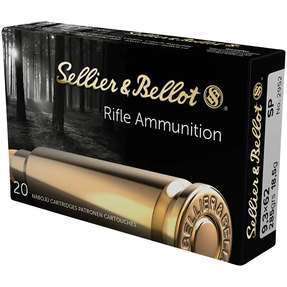 Sellier & Bellot 9,3x62 Teilmantel 18,5g/285grs.