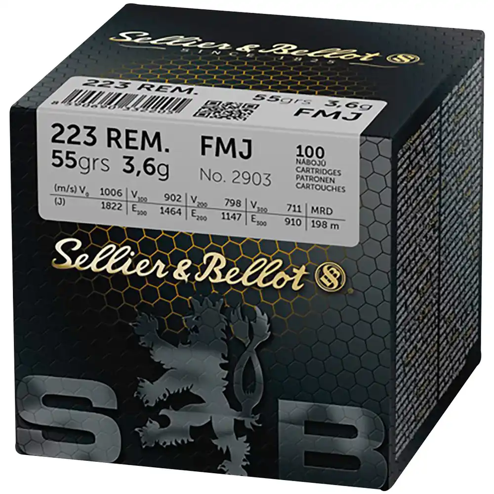 Sellier & Bellot .223 Rem. Vlm BT 3,6g/55grs.