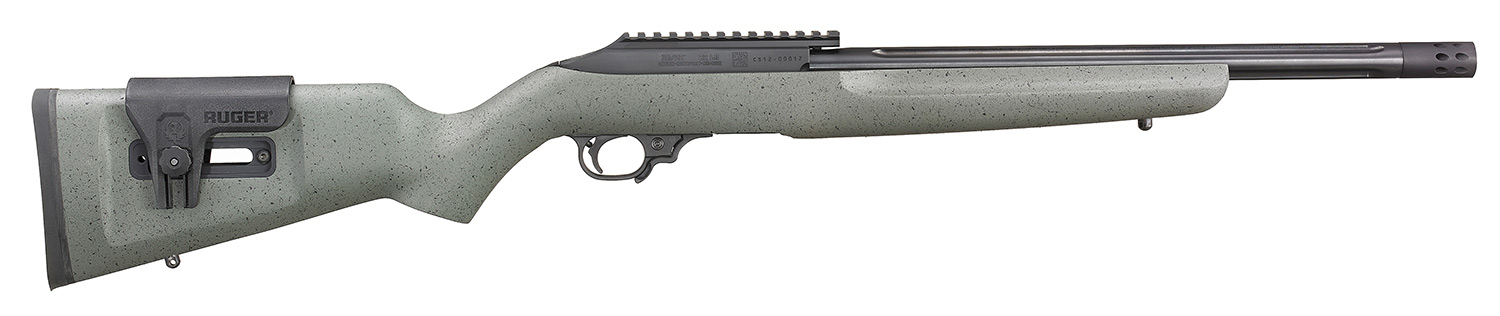 RUGER 10/22® COMPETITION .22 LR 16,1"/41CM LH SPECKLED SCHWARZ/GRAU LAMINATE