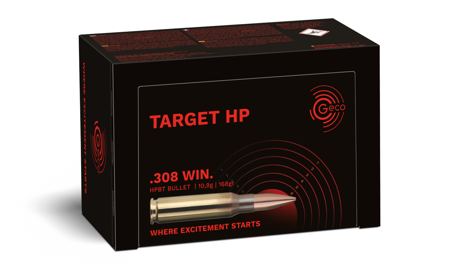 GECO .308 WIN. TARGET HP 10,9G