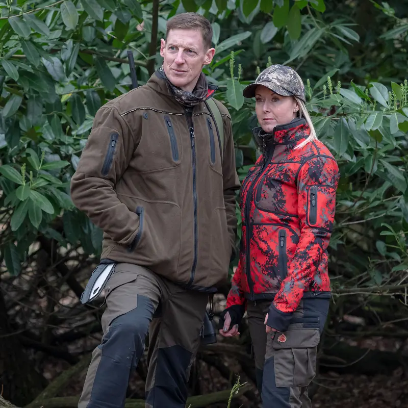 ShooterKing Forest Mist wendbare Softshell Jacke 